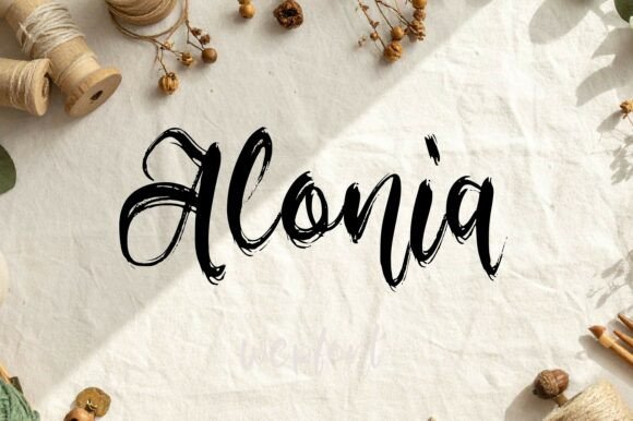 Alonia Font Review: Elevating Web Design with Handwritten Elegance