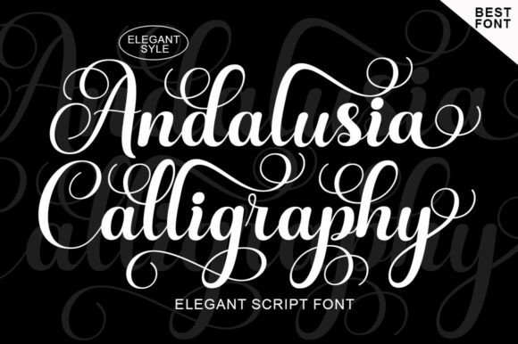 Andalusia Calligraphy: The Premium Font for Campaigns