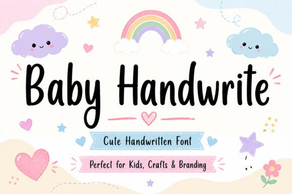 Baby Handwrite: A Charming Font for Small Business Branding