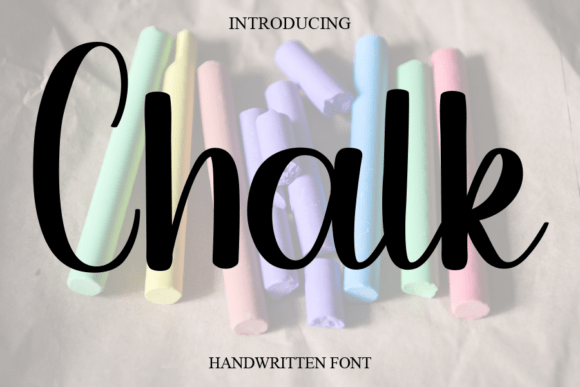 Chalk: A Sweet Handwritten Font for Modern Marketing