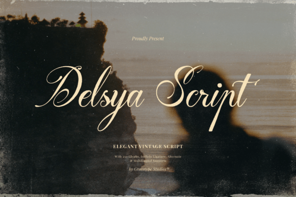 Delsya Script: A Vintage Typeface for Modern Web Design