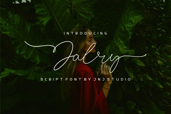 Jalry Script: A Modern Typeface for Web Design
