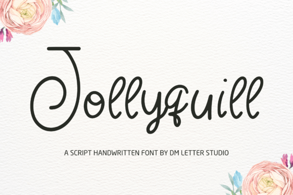 Jollyquill: A Friendly Script Font for Branding