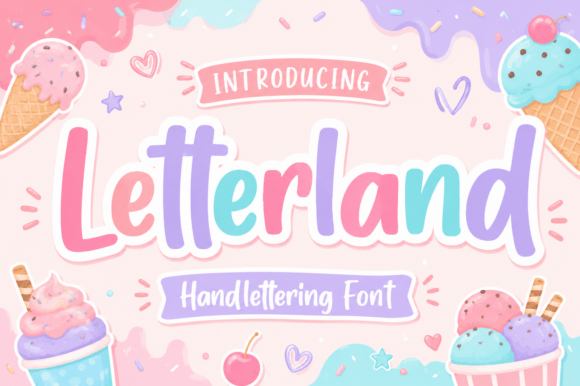 Letterland: A Playful Display Font for Campaigns