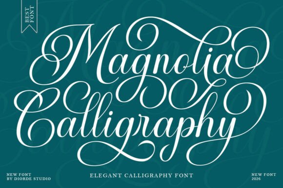 Magnolia Calligraphy: A Premium Script Font for Makers