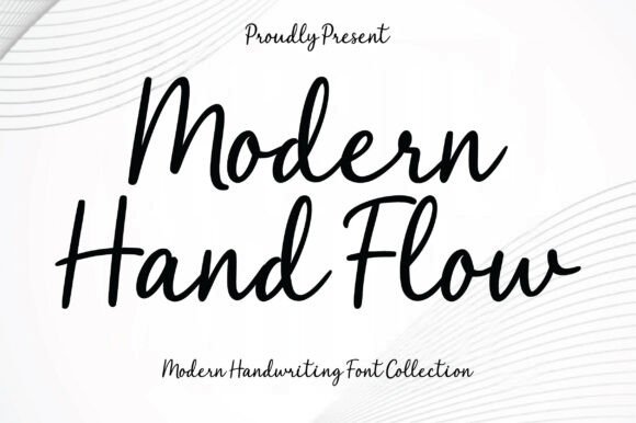 Modern Hand Flow: A Typeface for Editorial Calm