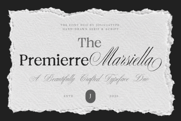 Premierre Marsiella: A Premium Font for Campaigns