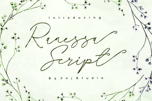 Ranessa Script: A Delicate Font for Your Brand