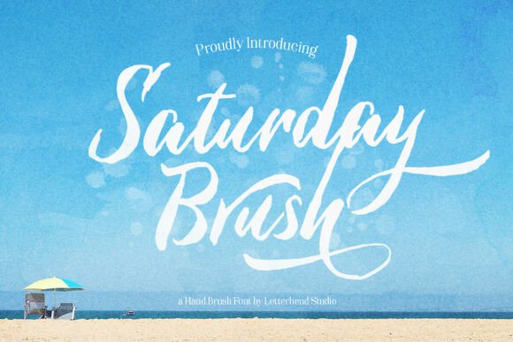 Saturday Brush Script: The Weekend Energy Font for Marketers