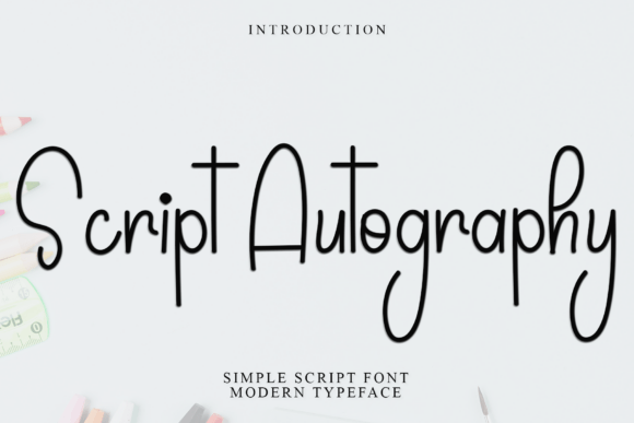 Script Autography: A Designer's Practical Review