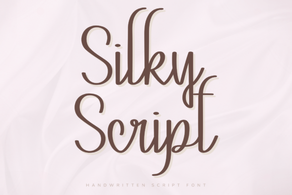Silky Script: A Handwritten Font for Modern Web Design